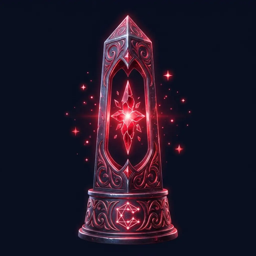 Crimson Star Shard Obelisk