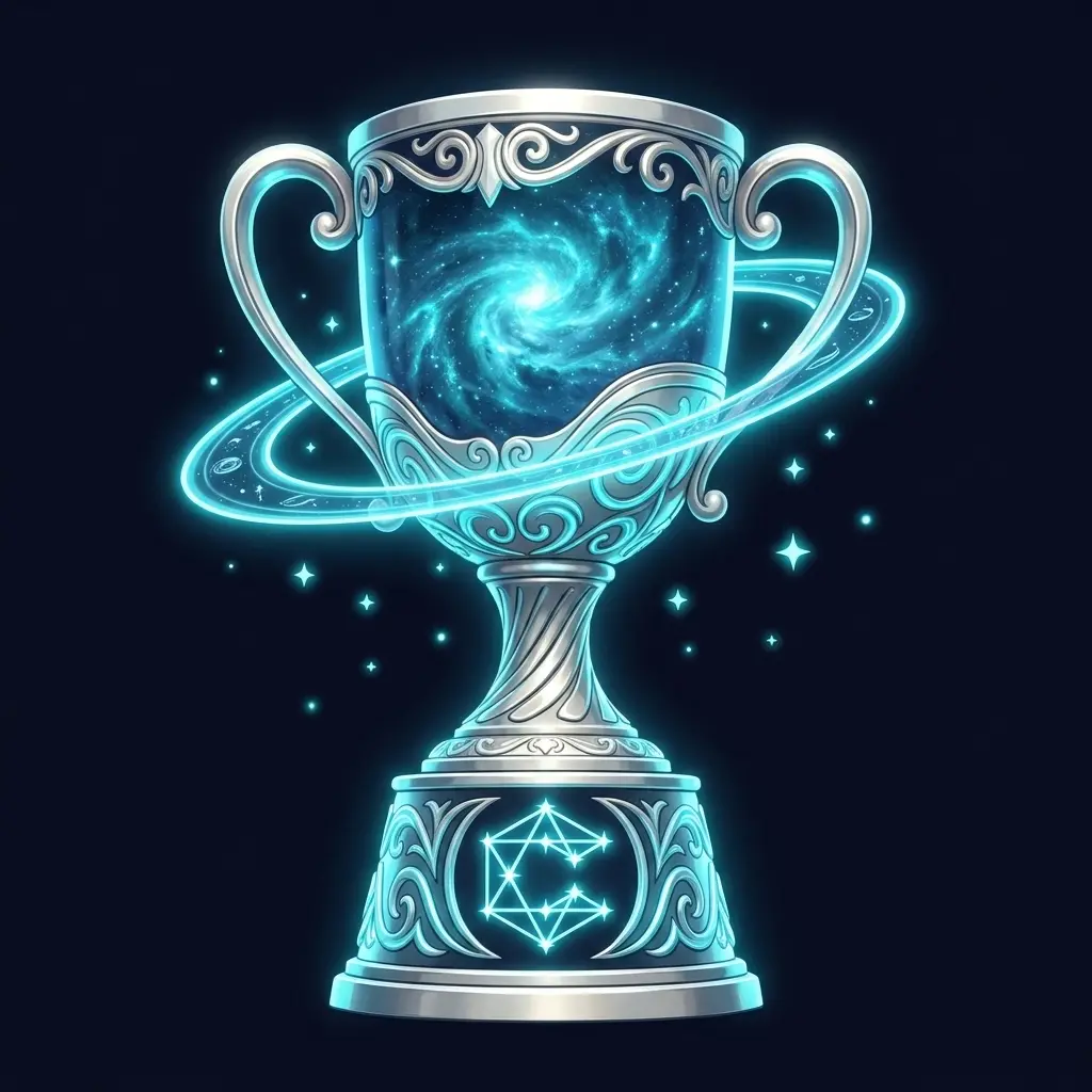 Platinum Galaxy Ring Cup